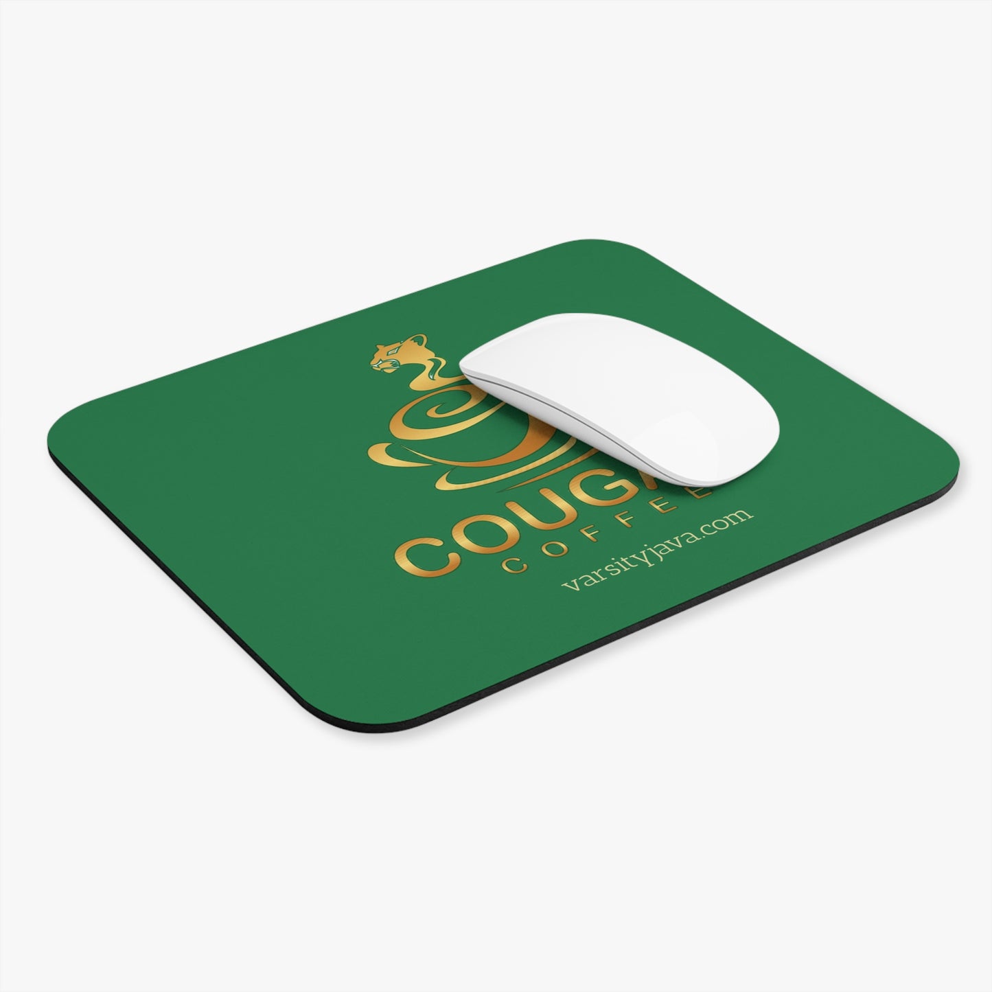 Cougar Coffee Mouse Pad (Rectangle)