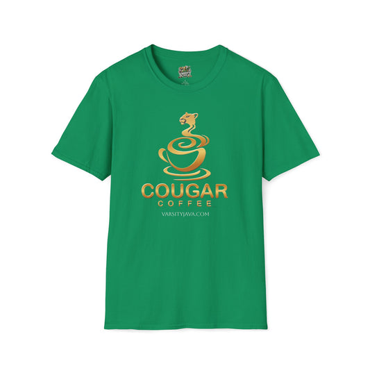 Cougar Coffee Company Softstyle T-Shirt_Green